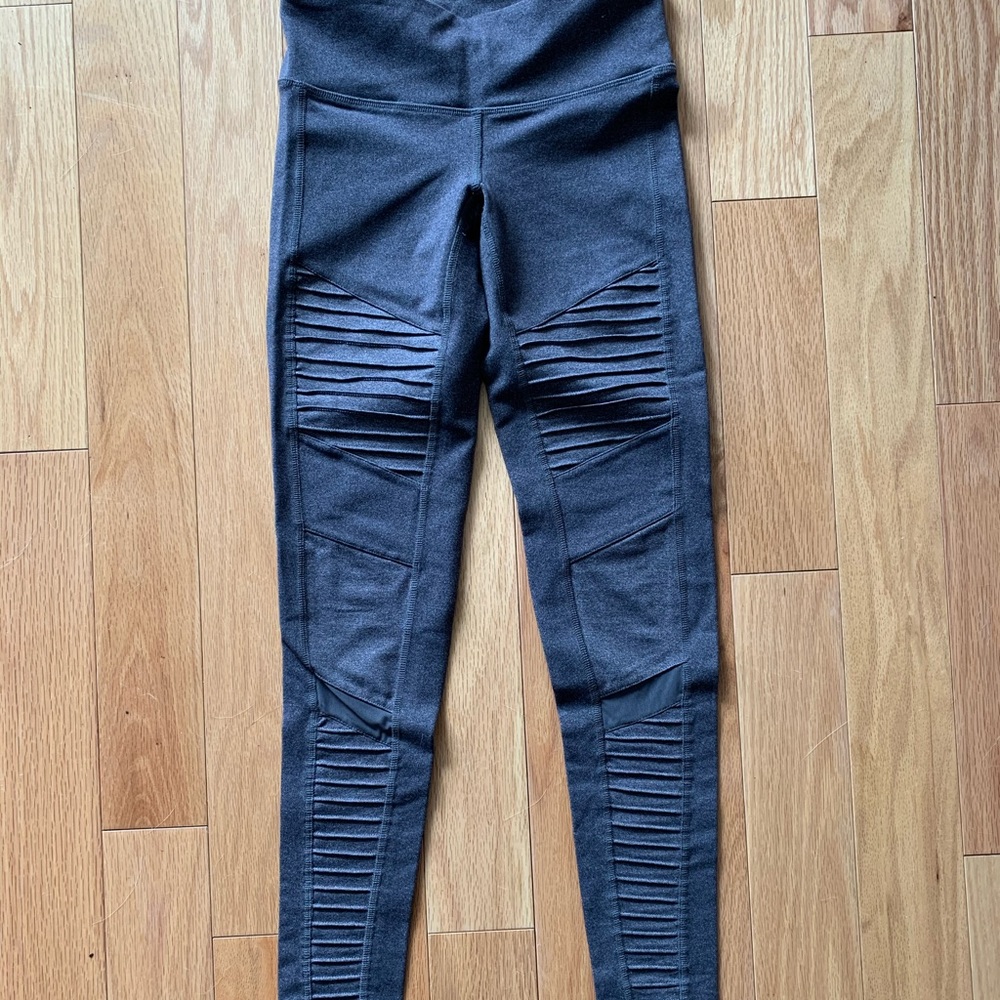 ALO Moto Legging - Anthracite (charcoal grey)